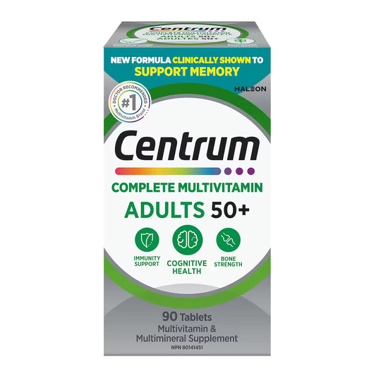 Centrum Adults 50 Plus, 250 Tablets front package