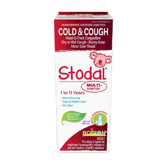 Boiron Children's Stodal Multi-Symptom for Dry Cough or Wet Cough and Cold Symptoms in Children 1 to 11 Years of Age product image