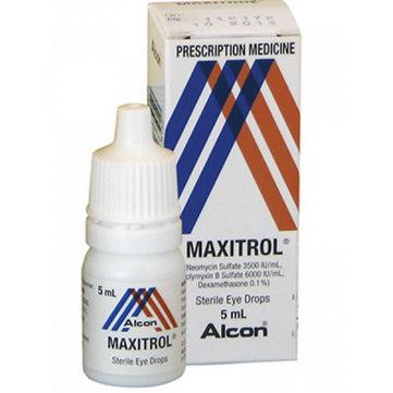 Maxitrol Ophtalmic Solution Suspension 1 Bottle of 5 mL