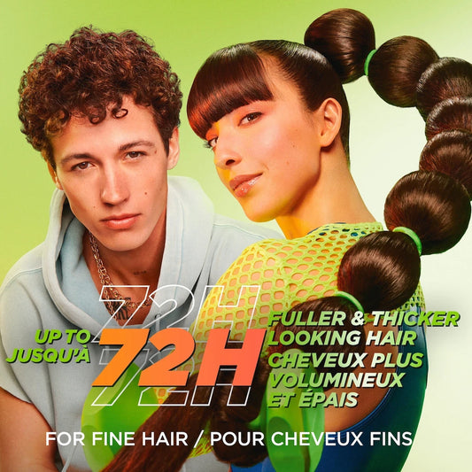 Garnier Fructis Grow Strong Thickening Shampoo, Thickens Fine Hair, with Vitamin C alternate view