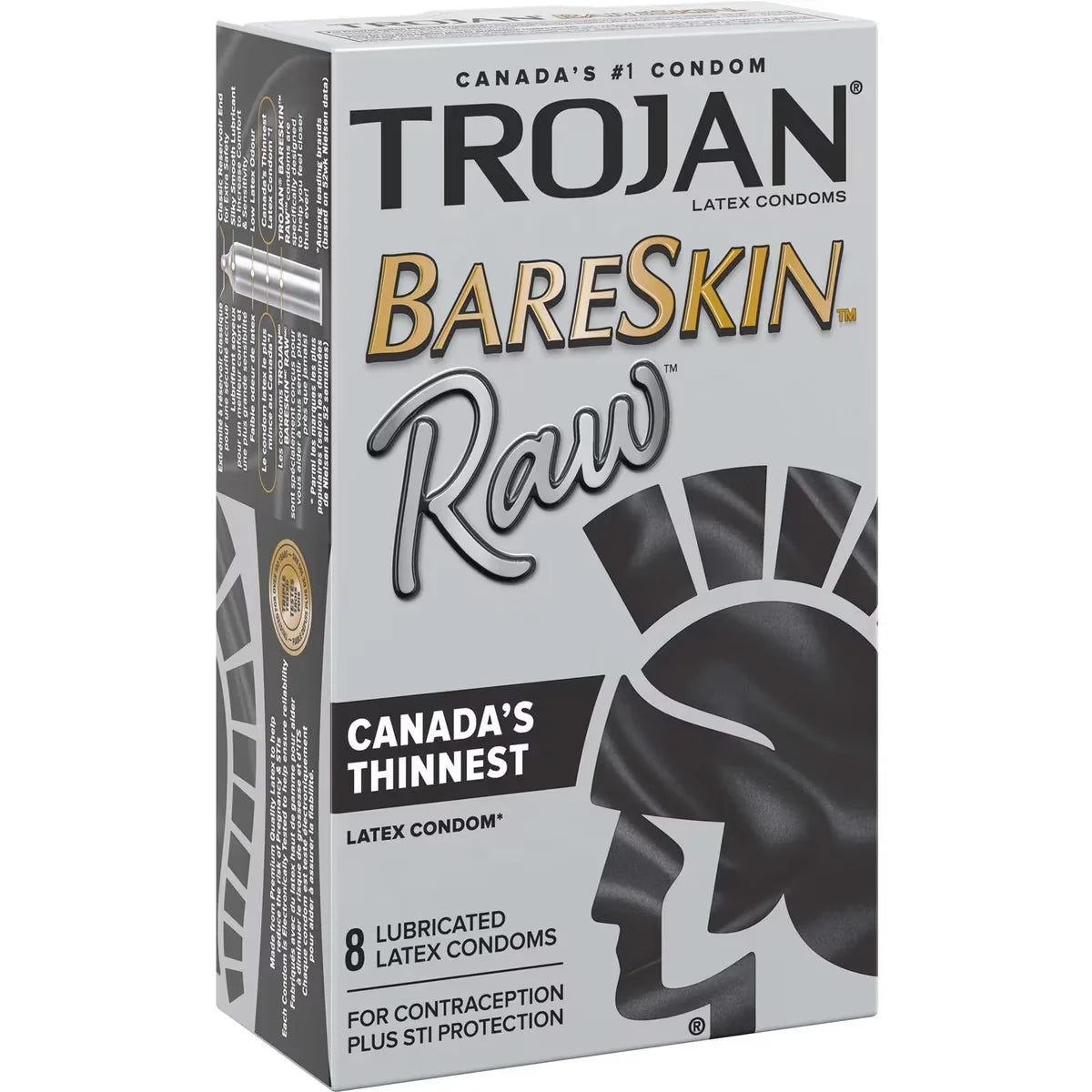 Trojan BareSkin Raw Lubricated Condoms product detail