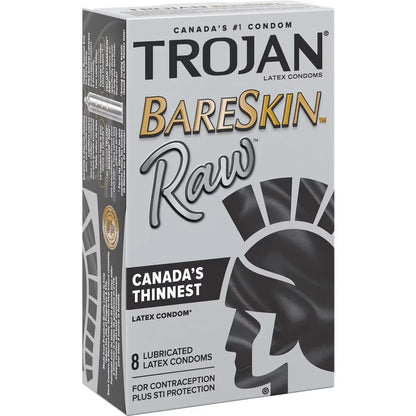 Trojan BareSkin Raw Lubricated Condoms product detail