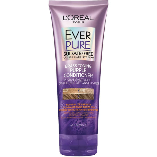 L'Oréal Paris Toning Conditioner, EverPure Purple, Sulfate-Free product image