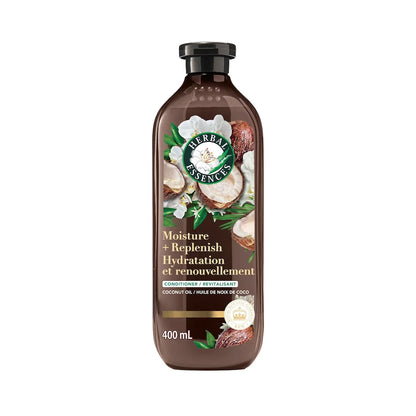 Herbal Essences Coconut Oil Hydrating Conditioner, 400 mL front package