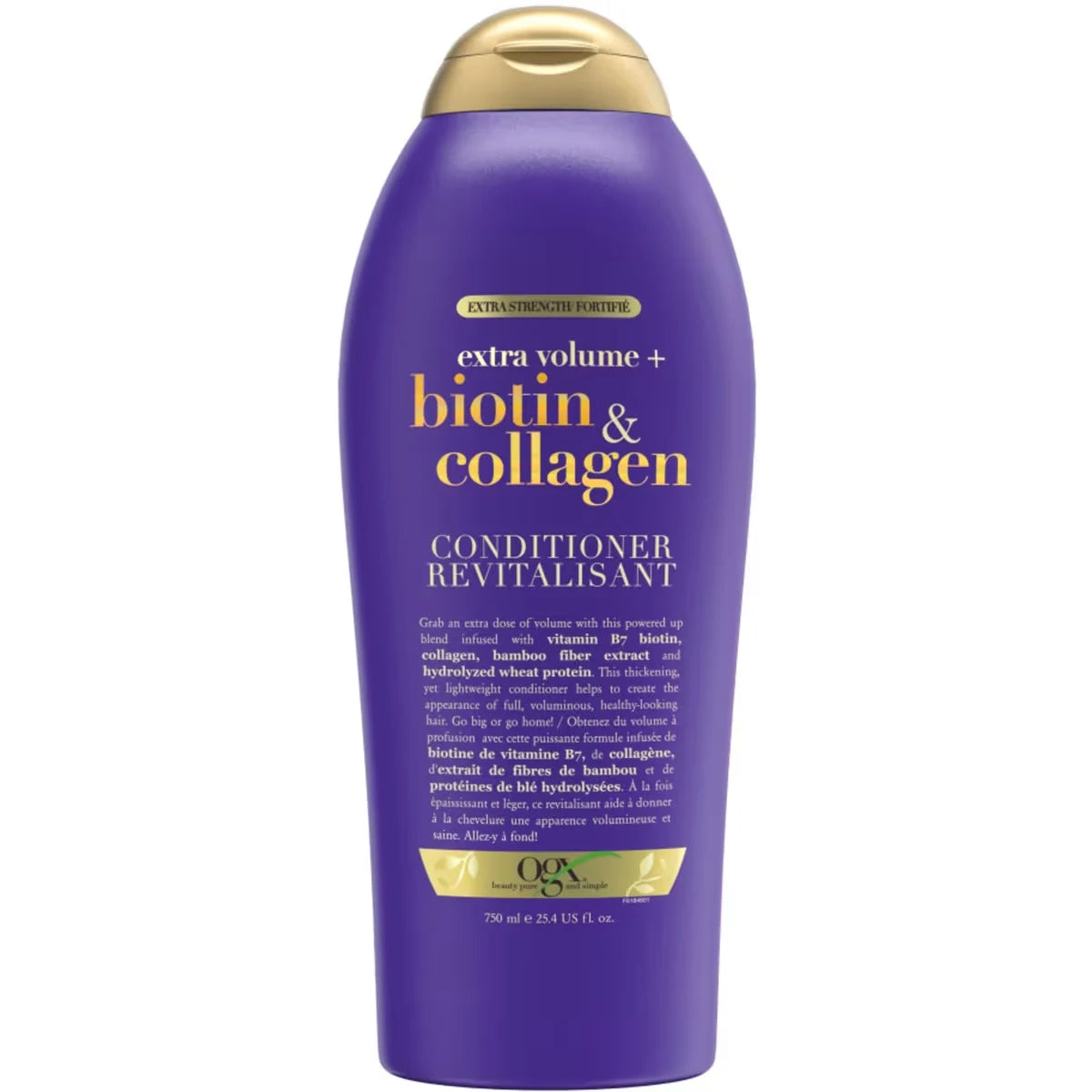 OGX Biotin & Collagen Conditioner front package