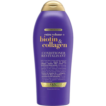 OGX Biotin & Collagen Conditioner front package
