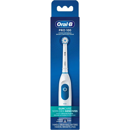 Oral B Proum Care, Battery Powered Toothbrush, White view 2