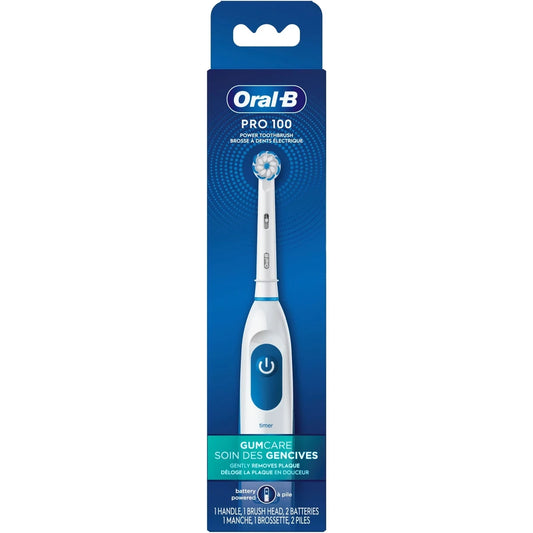 Oral B Proum Care, Battery Powered Toothbrush, White view 2