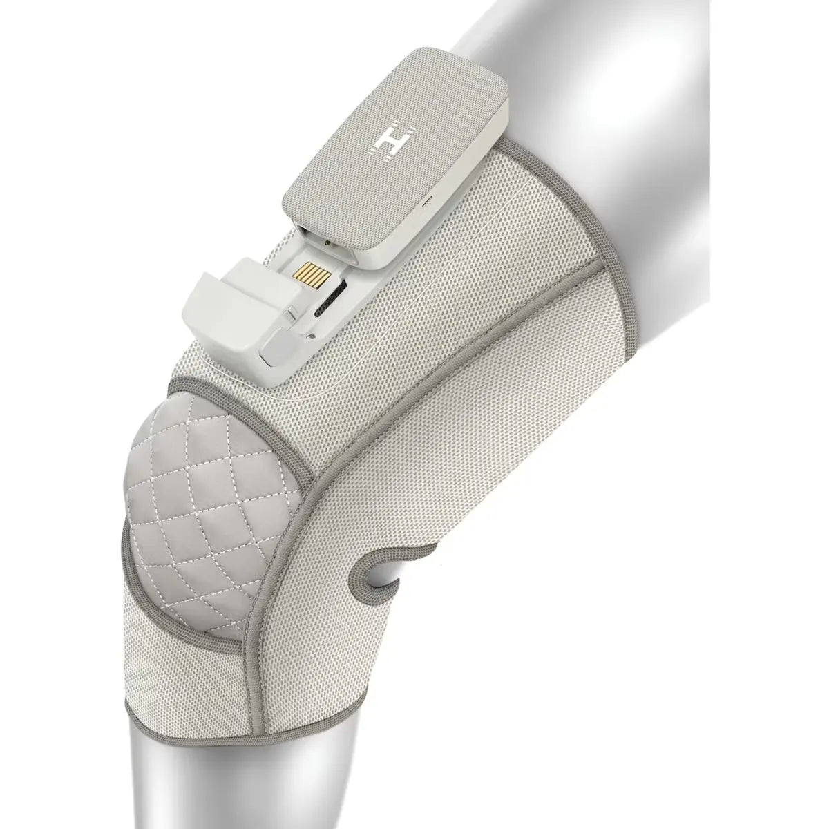 Homedics Modulair Knee Compression Wrap & Battery Bundle front package