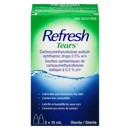 Refresh Tears Ophthalmic Solution 30 mL front package