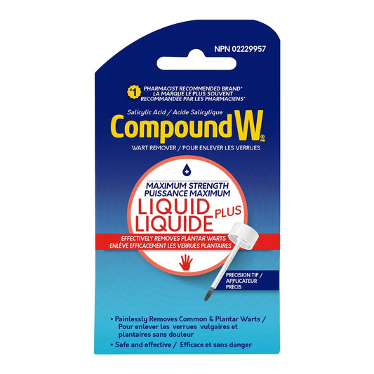 Compound W Wart Remover Maximum Strength Liquid front package