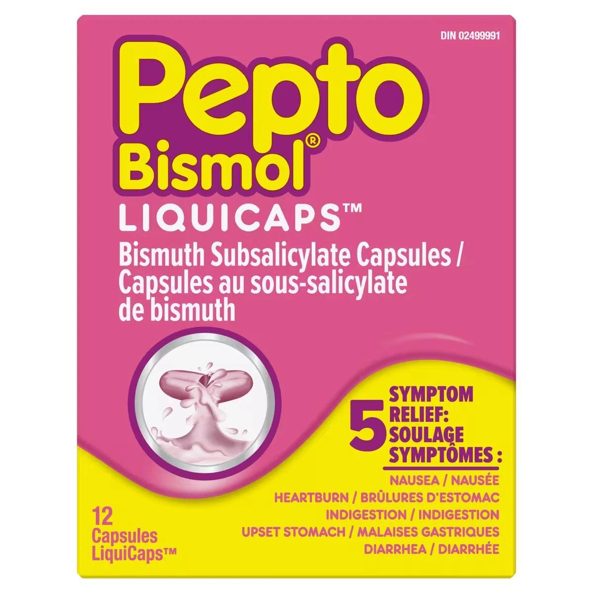 Pepto Bismol Liquicaps 12 Count product image