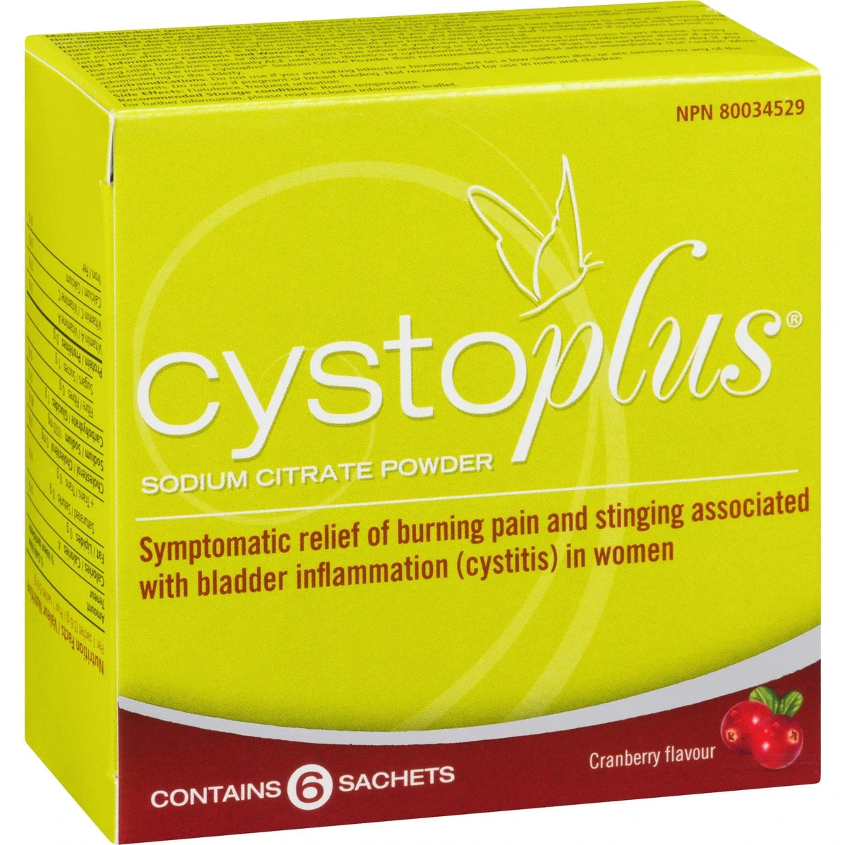 Cystoplus Sodium Citrate Powder product detail