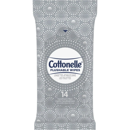 Cottonelle Fresh Care On-The-Go Flushable Wet Wipes, Adult Wet Wipes product detail