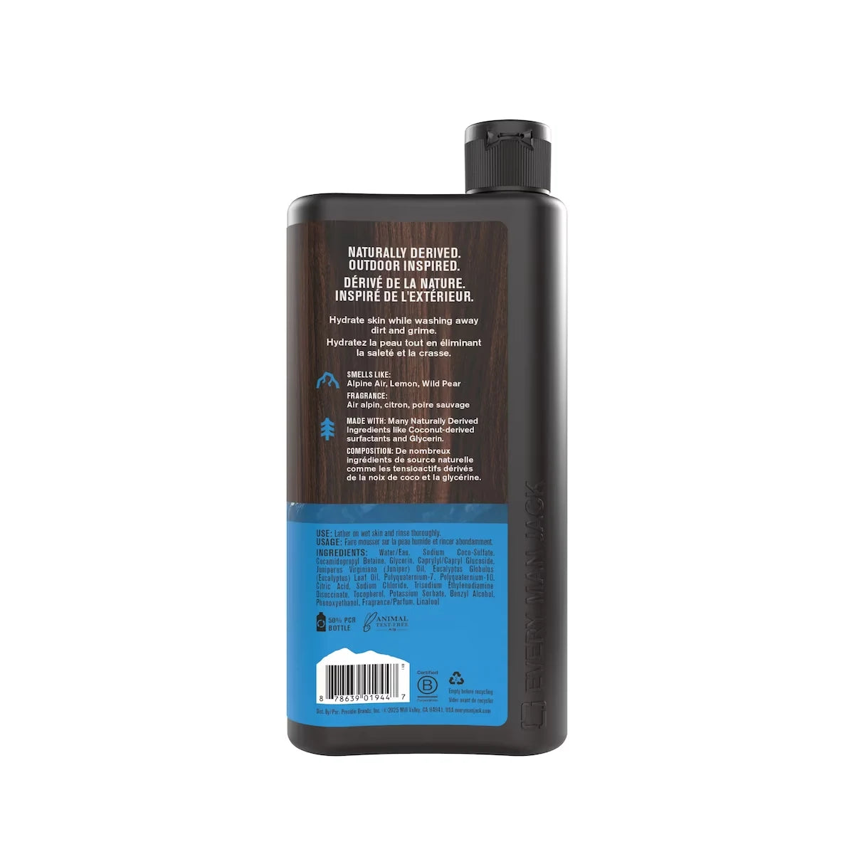 Every Man Jack Body Wash, Mountain Air product detail