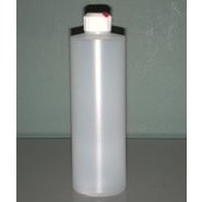 Lock Top Plastic Cylinder Bottle 250 mL Pack of 36 Units