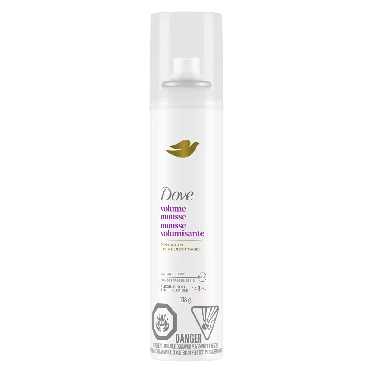 Dove Style + Care Mousse Amplifier 198 GR front package