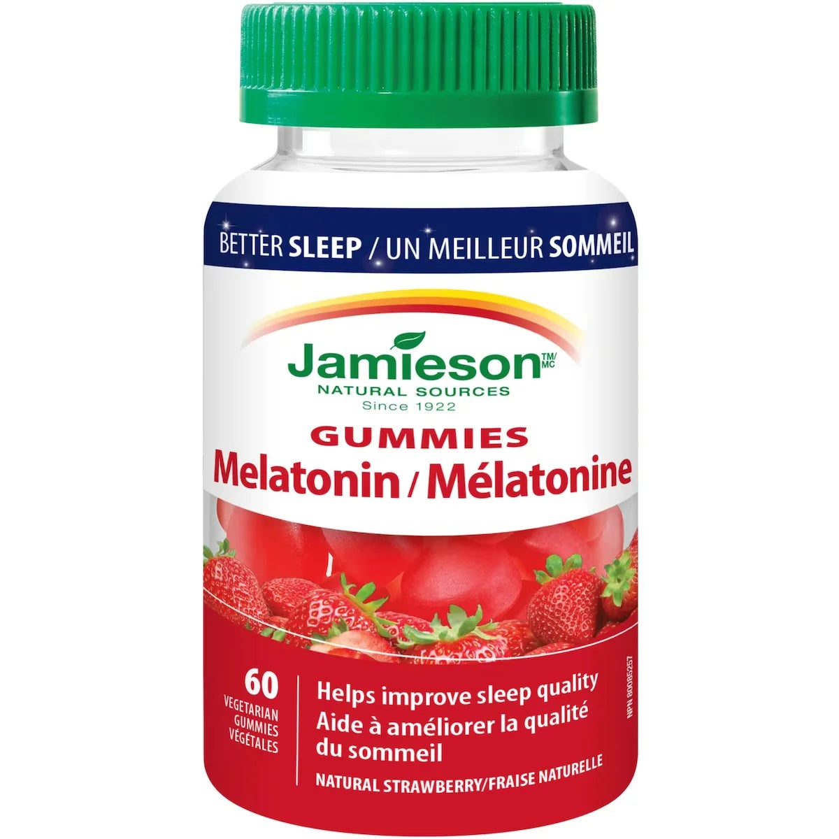Jamieson Melatonin 2.5 mg Gummies front package