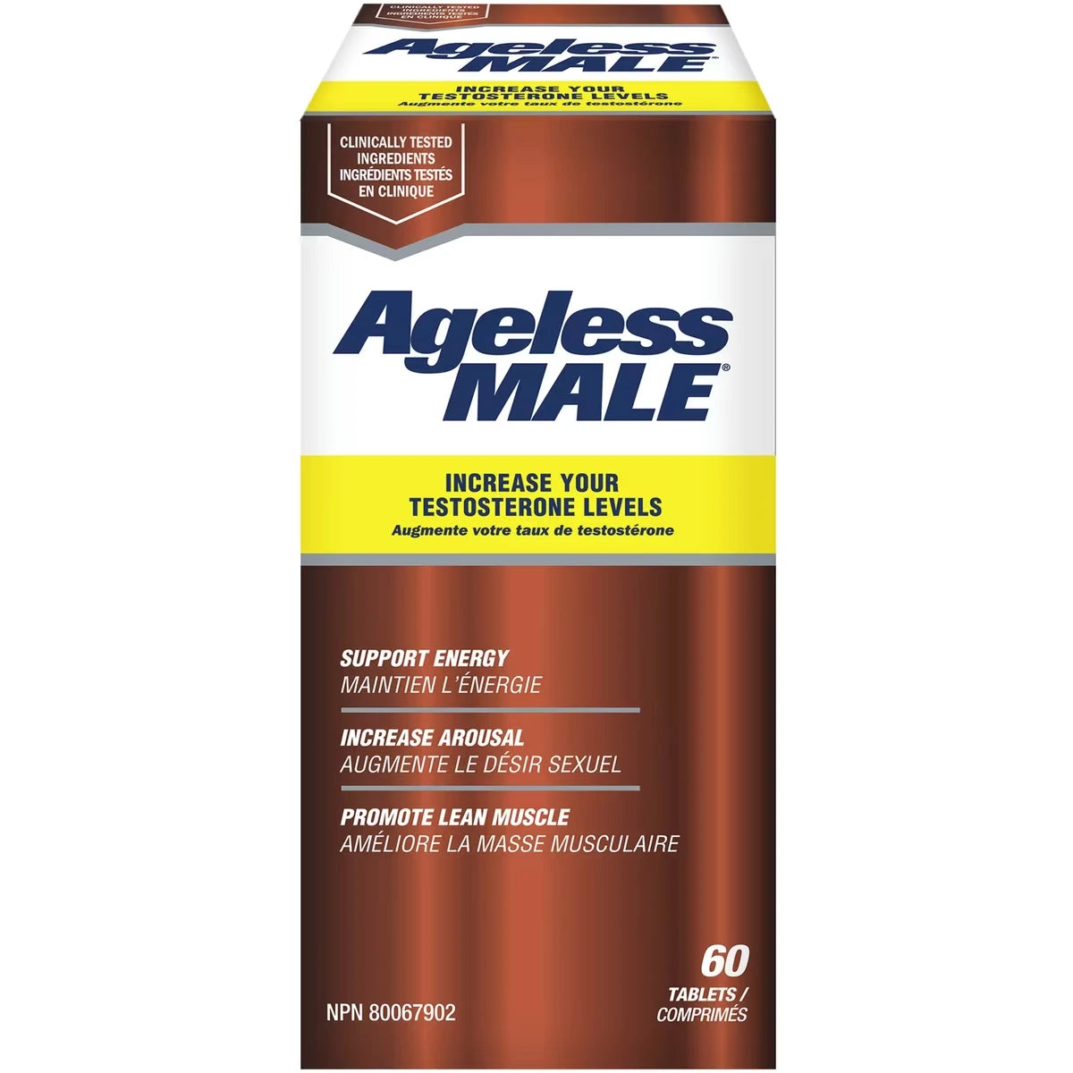 Ageless Male front package