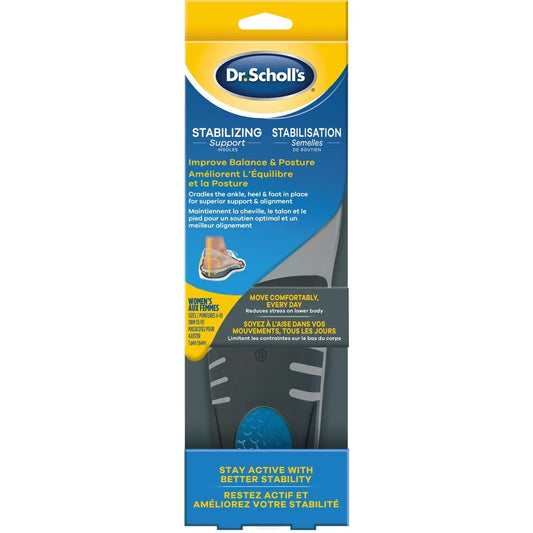 Dr. Scholl's Stability Support Insoles, Women, Size 6-10 front package