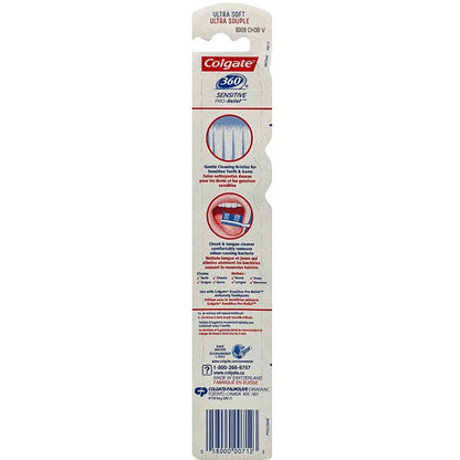 Colgate 360° Sensitive Pro Relief Toothbrush, Ultra Soft product detail
