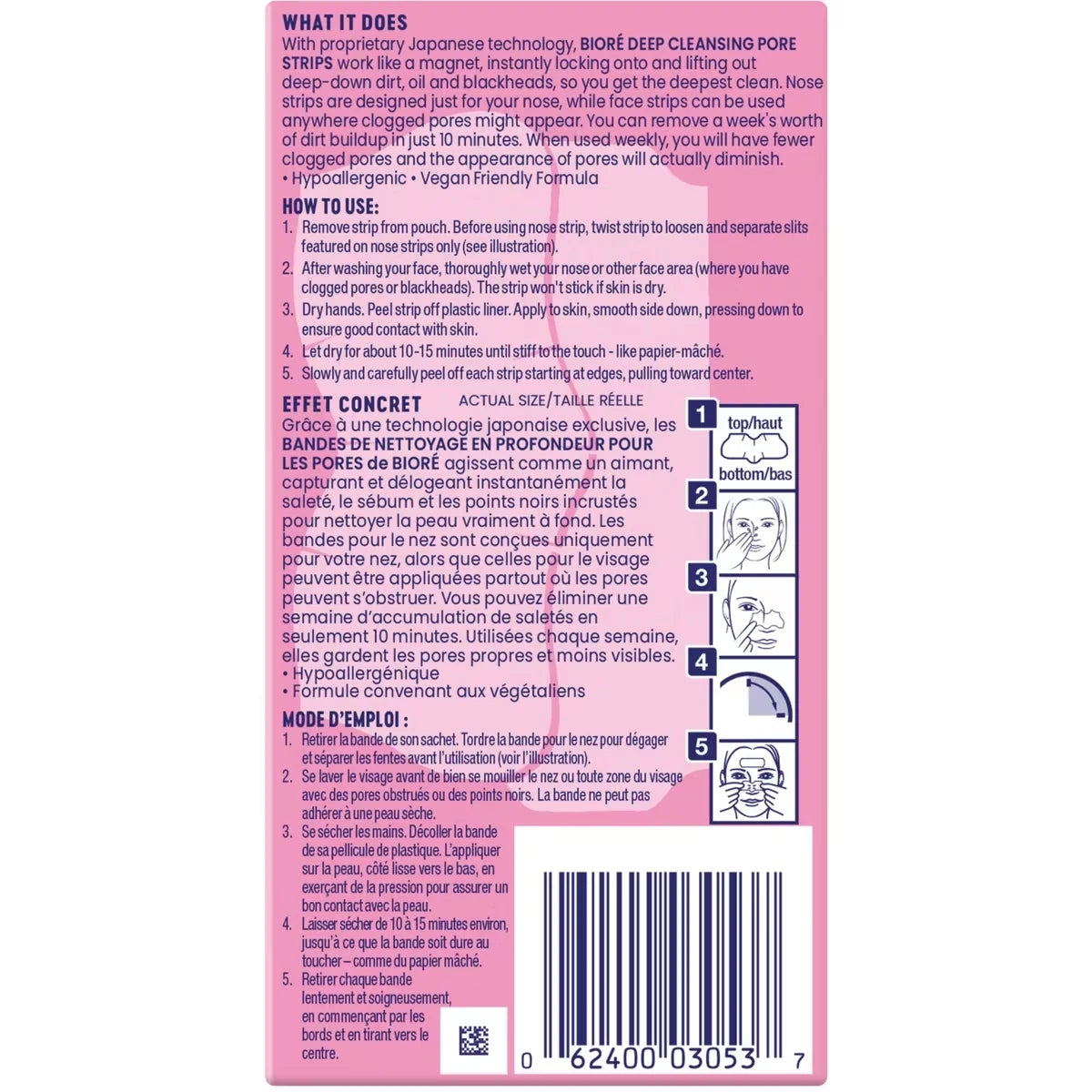Biore Deep Cleansing Pore Strip Mixed Value Pack product image