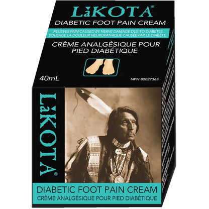 Lakota Diabetic Foot Pain Cream front package