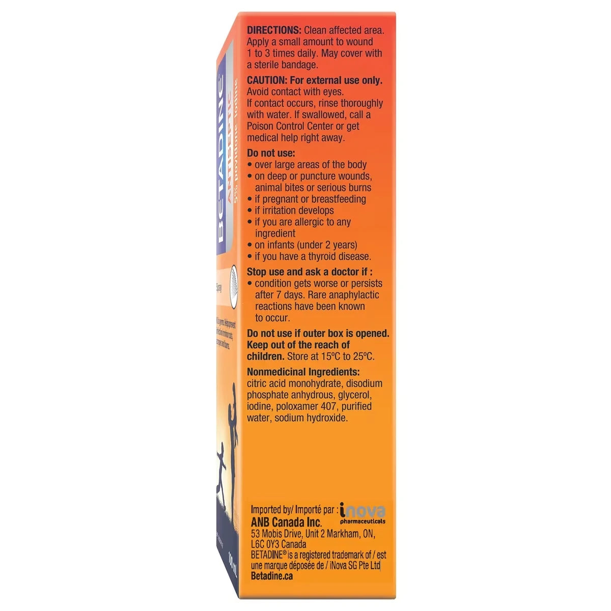 Betadine 5% Antiseptic Spray product detail
