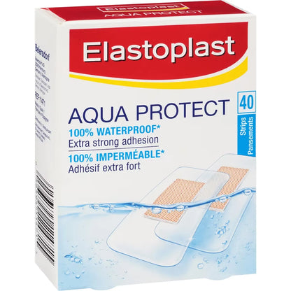 Elastoplast Aqua Protect Waterproof Adhesive Bandages, 40 Strips product detail