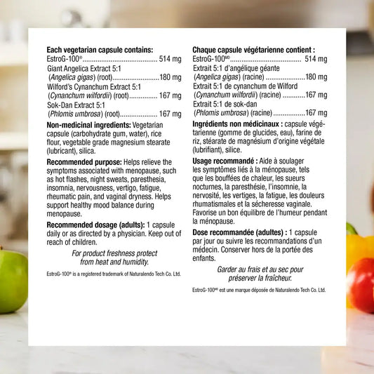 Webber Menopause product detail