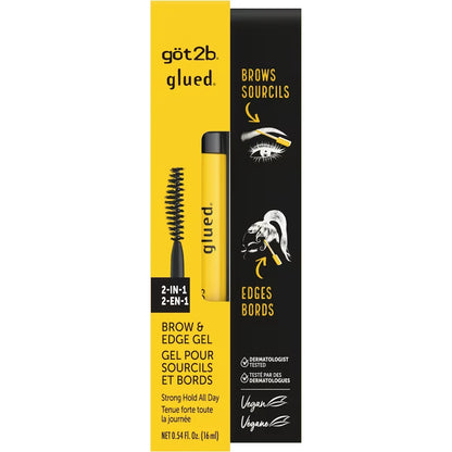 got2b Glued 2In1 Brows & Edges Gel front package