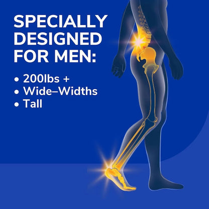 Dr. Scholl's Heavy Duty Support Insole Orthotics, Big & Tall, 200lbs+, Men, Size 8-14 product detail