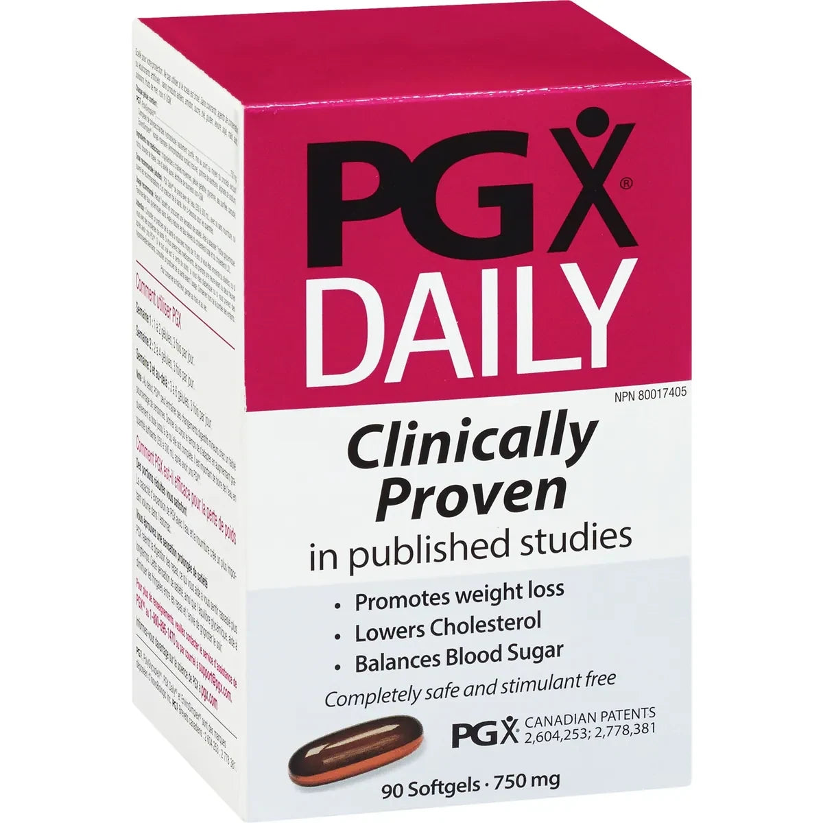 Pgx Daily Weight Control 750 Mg product detail