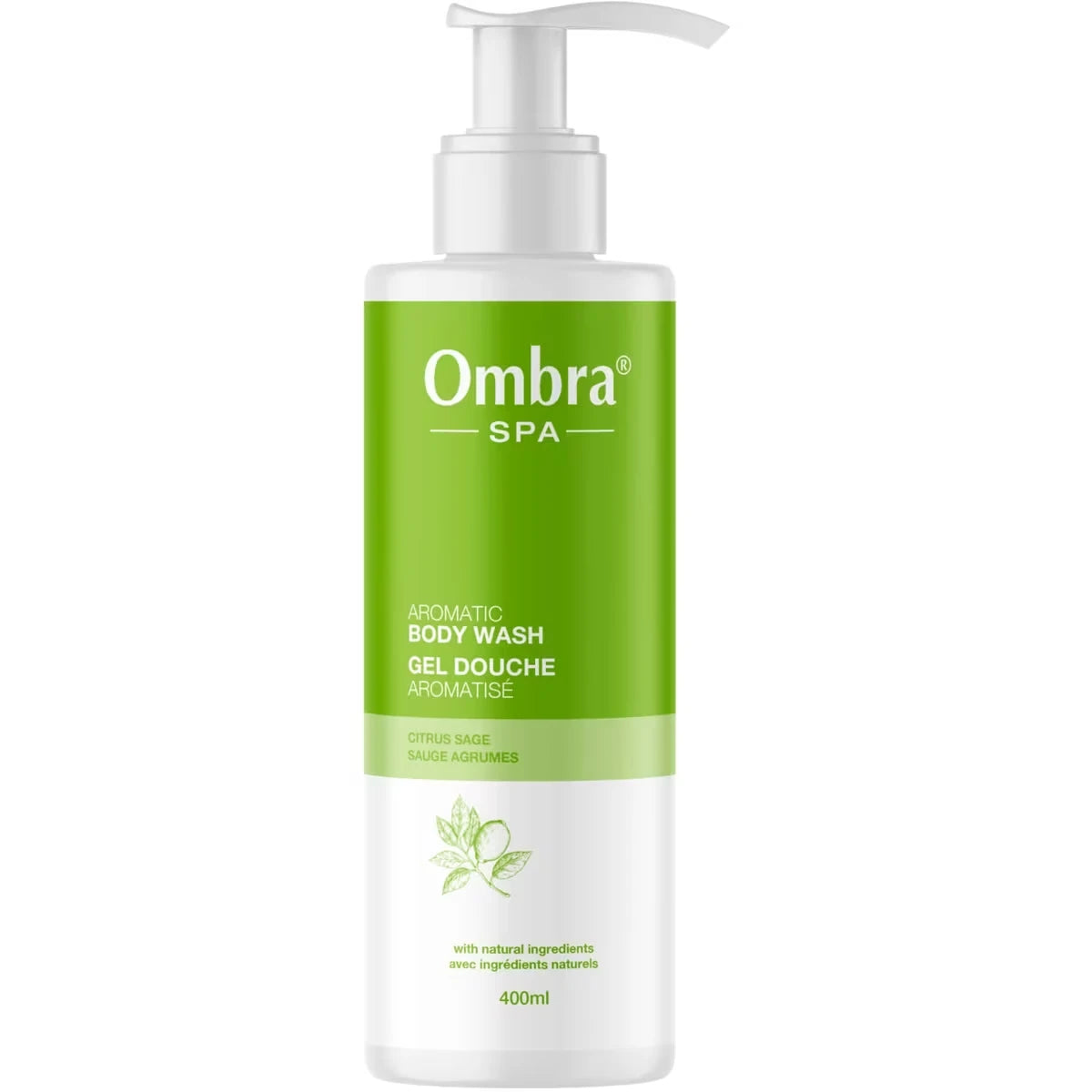 Ombra Aromatic Body Wash Citrus Sage view 2