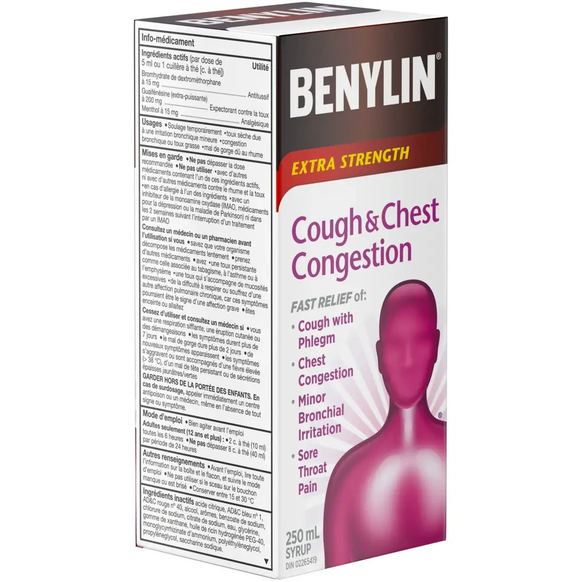 Benylin Extra Strength Cough & Chest Congestion Relief Syrup product detail
