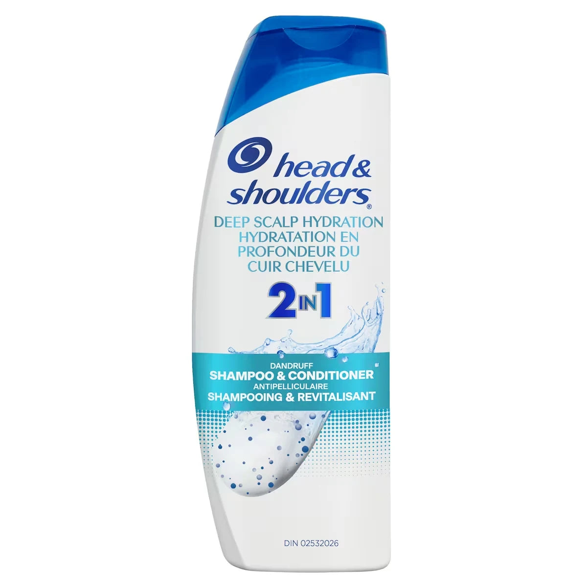 Head & Shoulders Deep Scalp Hydration 2-in-1 Shampoo + Conditioner front package