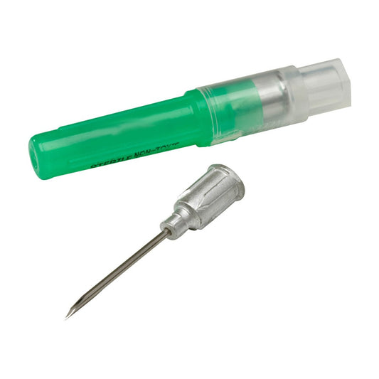 Hypodermic Needle Monoject Vet Aluminium Pack of 100 Needles 14 g (Intermediate Bevel) x 1 in
