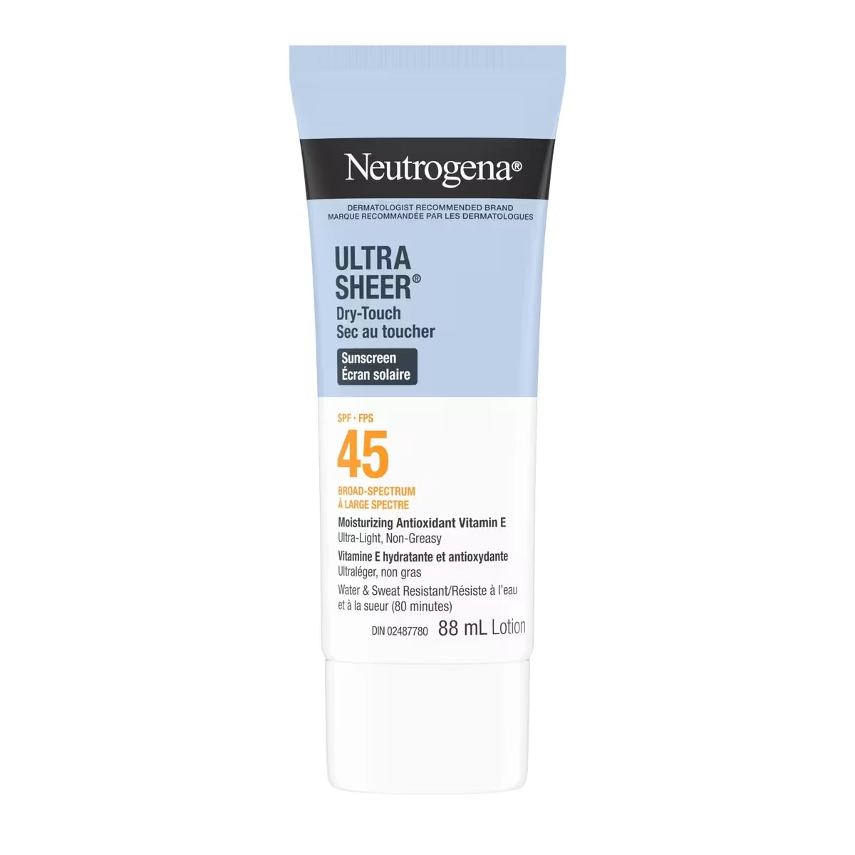 Neutrogena Sunscreen Lightweight dry-touch, SPF 45 product image