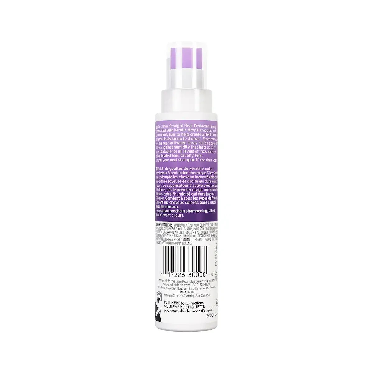 John Frieda 3 Day Straight Straightening Spray product detail