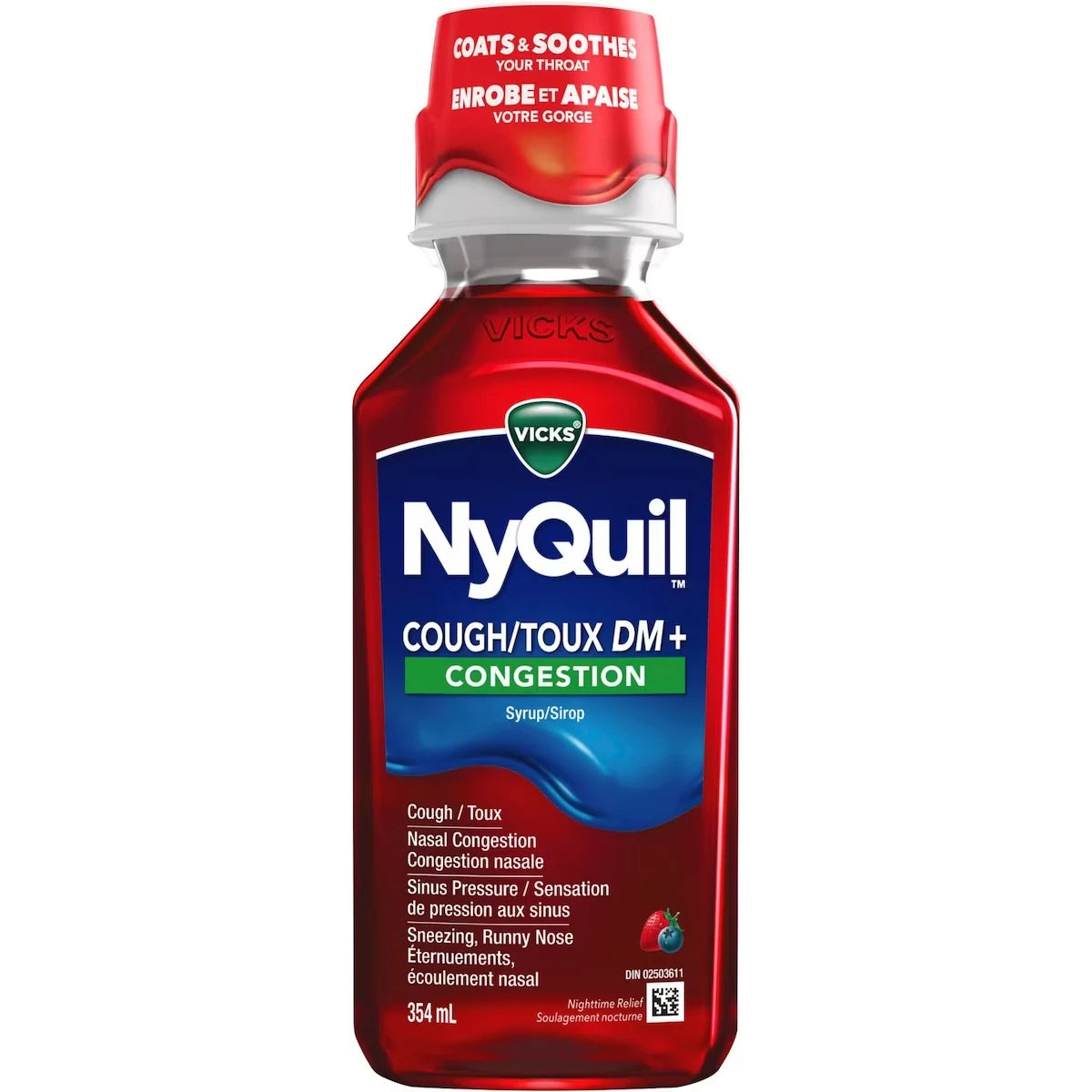 Vicks NyQuil Cough & Congestion front package