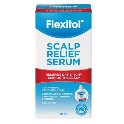 Flexitol Scalp Relief Serum front package