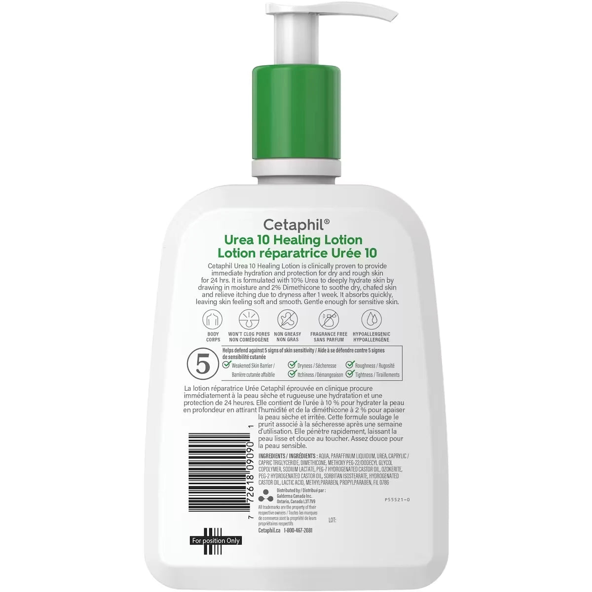 Cetaphil Urea 10 Healing Lotion product detail