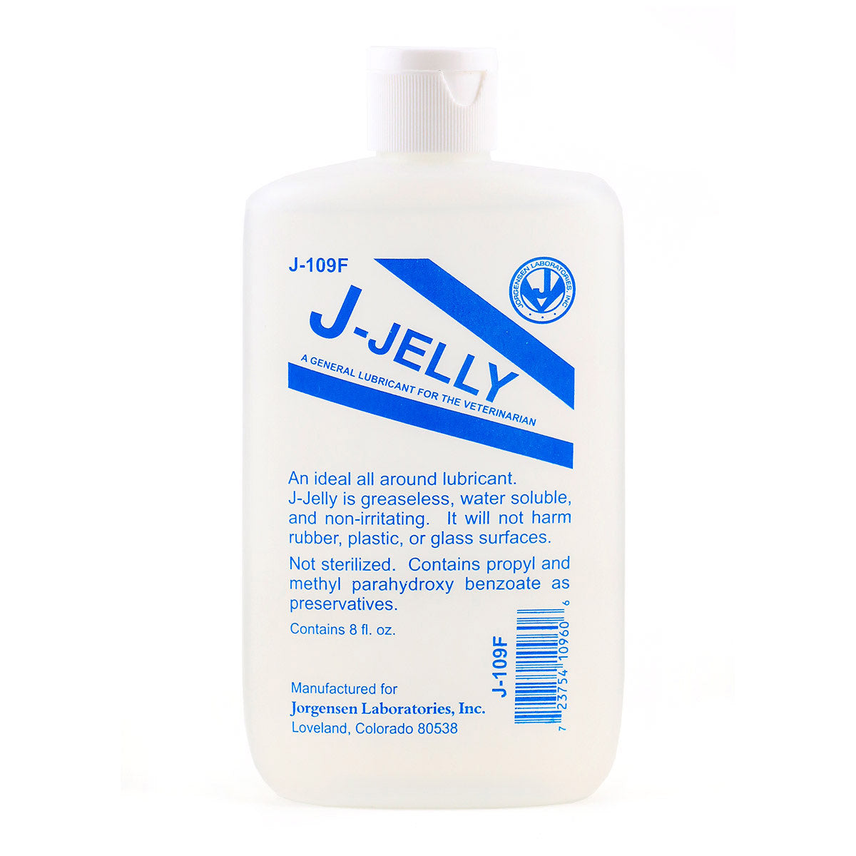 J - Jelly Rectal / Obstetric Lubricant for Farm Animals 237 mL Bottle