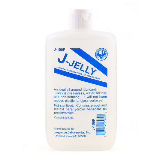J - Jelly Rectal / Obstetric Lubricant for Farm Animals 237 mL Bottle