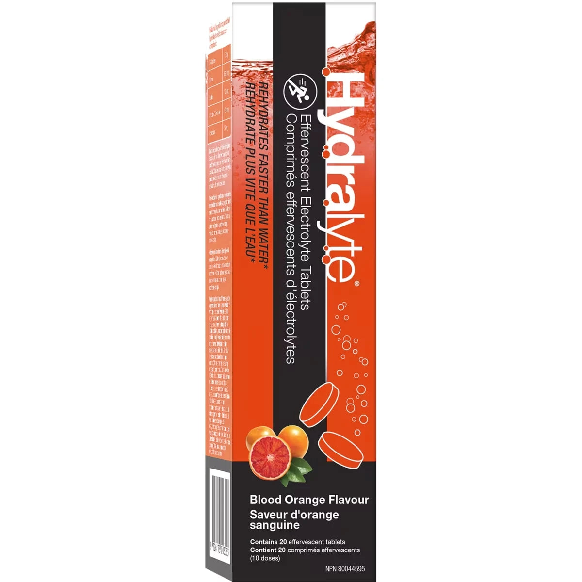 Hydralyte Sports Hydration Tablets front package