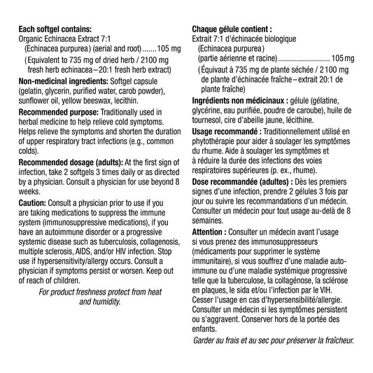 Webber Echinacea 2100 mg product detail