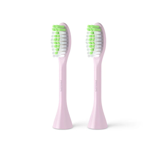 Philips One by Sonicare 2pk Brush Heads, Pink BH1022/20 product detail