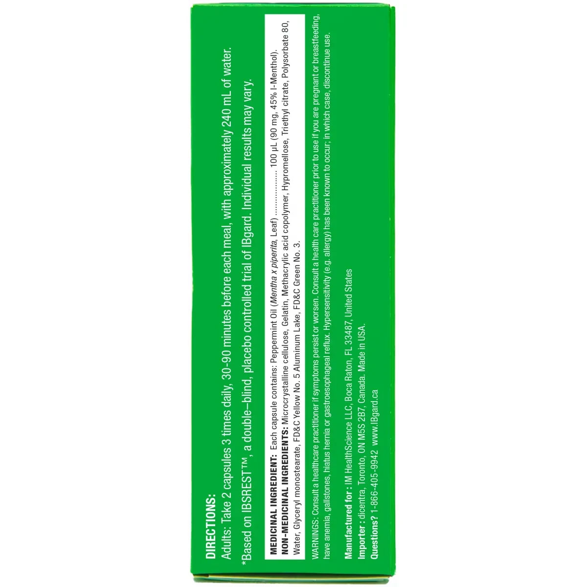 Ibgard 90Mg Peppermint Oil product detail