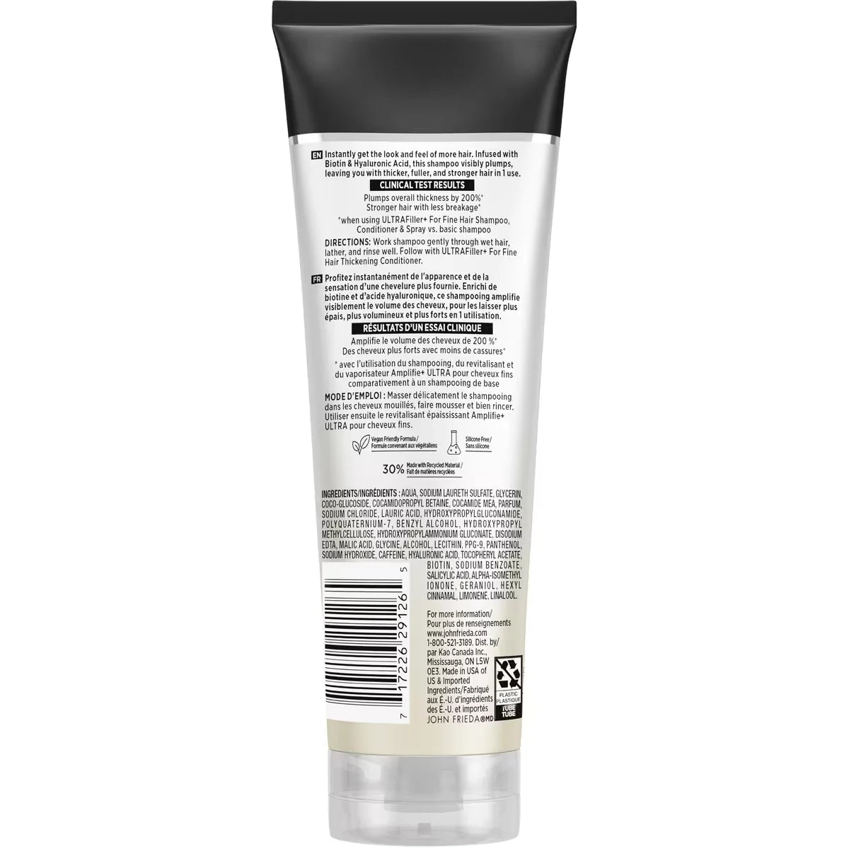 John Frieda ULTRAfiller+ Thickening Shampoo product detail