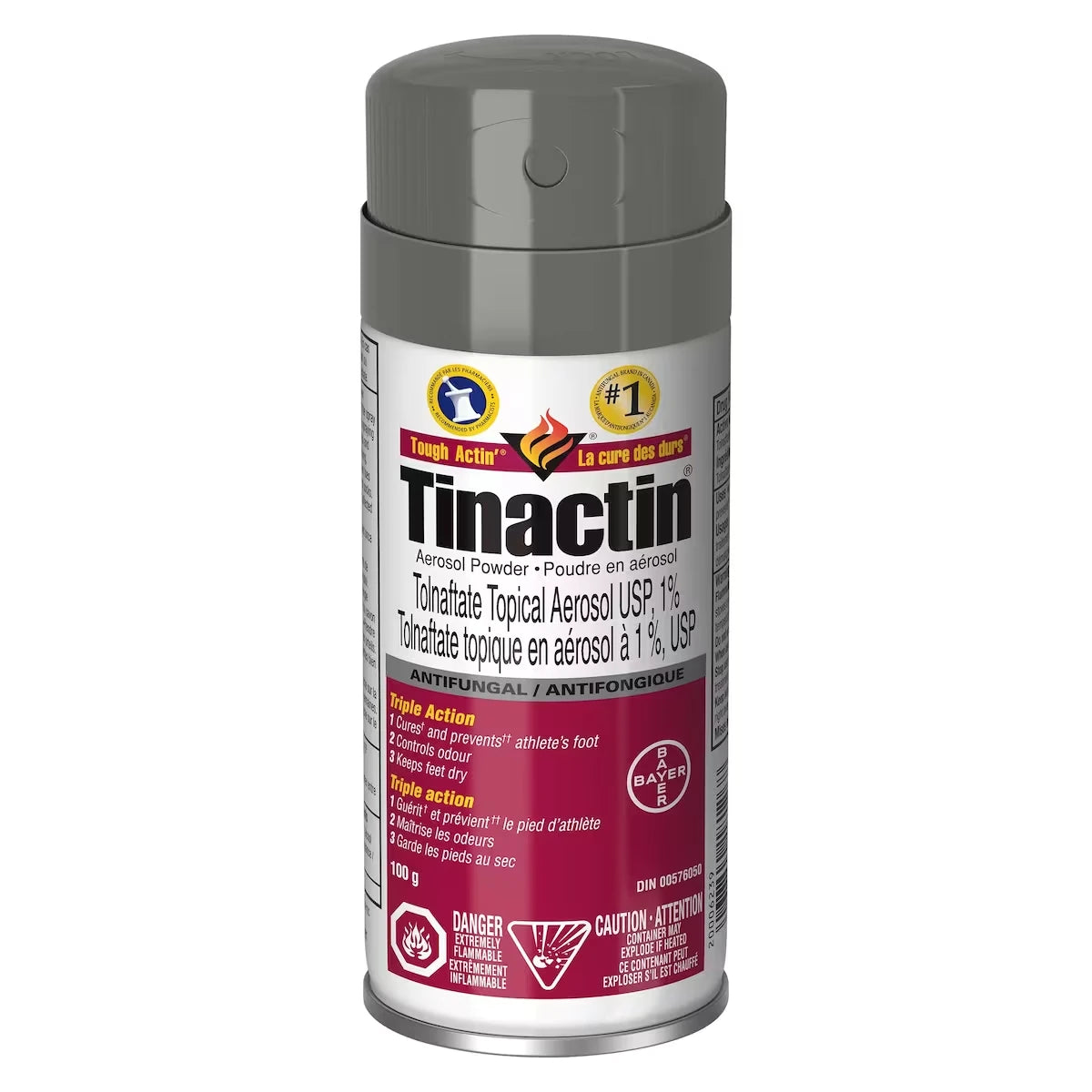 Tinactin Aerosol Powder, Antifungal treatment, 100 g product image